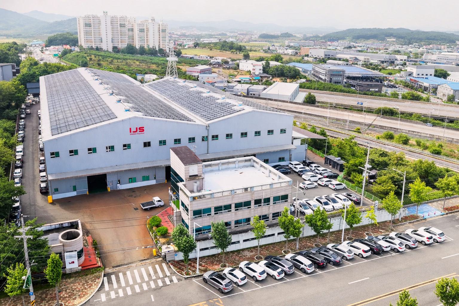 IJS Factory Aerial View